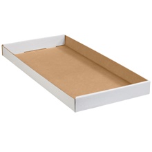 White Corrugated Trays