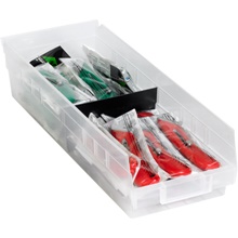 Clear Plastic Shelf Bin Boxes