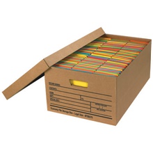 Economy File Storage Boxes with Lids