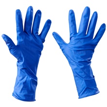 Latex Gloves - Powder Free with Ext. Cuffs