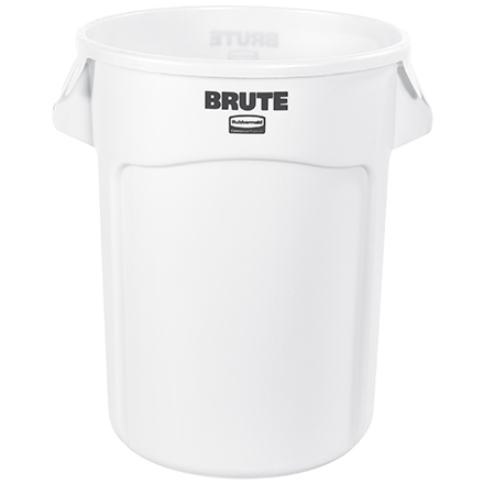 Rubbermaid<span class='rtm'>®</span> Brute<span class='rtm'>®</span> Trash Can - 32 Gallon, White