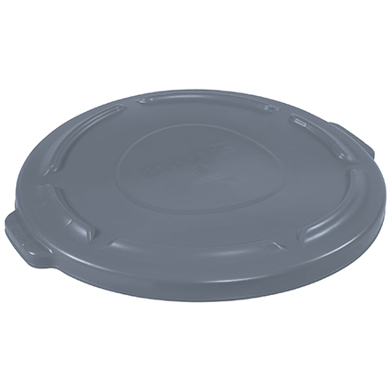 Rubbermaid® Brute® Flat Trash Can Lid - 32 Gallon, Gray