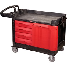 Rubbermaid<span class='rtm'>®</span> Trademaster<span class='rtm'>®</span> Cart with Cabinet